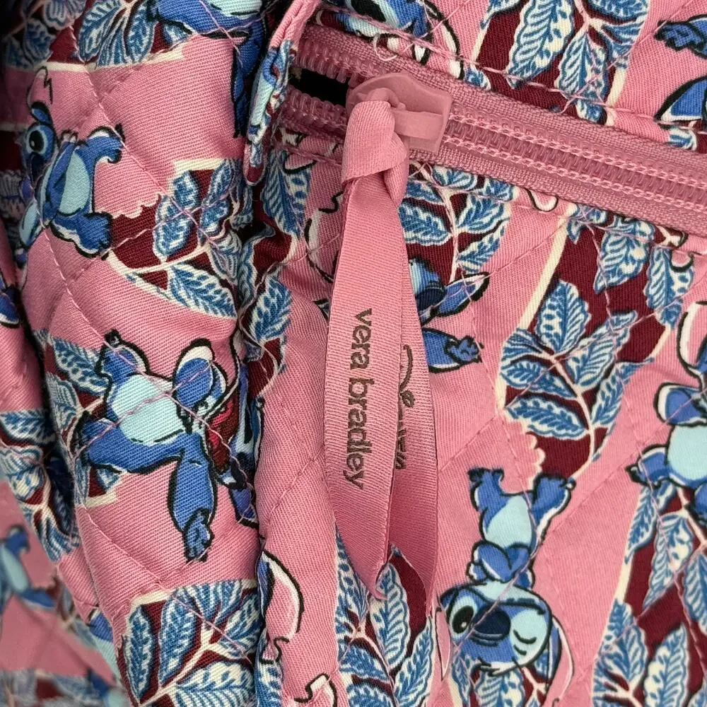 Vera Bradley Disney Large Original Duffel Bag Surfboard Stitch Quilted Cotton
